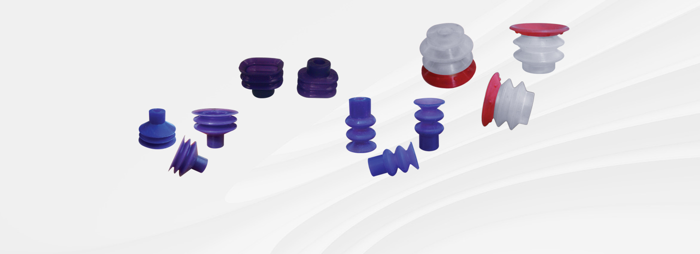 Suction Cups With 2,5 Bellows